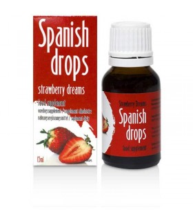 Stimulant Sexuel Spanish Drop Fraise - boisson aphrodisiaque libido