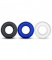 Kit 3 Cockring Multicolor Donut