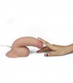 Gode Réaliste Vibrant 7,5" 18x4,5cm - gode gay large Gode Réaliste Vibrant 7,5" 18x4,5cm - gode gay large