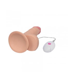 Gode Réaliste Vibrant 7,5" 18x4,5cm - gode gay large Gode Réaliste Vibrant 7,5" 18x4,5cm - gode gay large