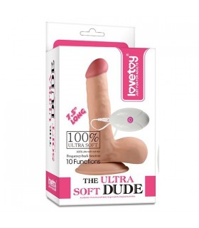 Gode Réaliste Vibrant 7,5" 18x4,5cm - gode gay large Gode Réaliste Vibrant 7,5" 18x4,5cm - gode gay large
