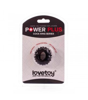 Cock Ring Lovetoy Power Plus Noir