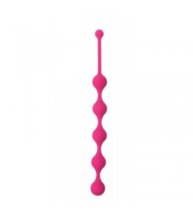Chapelet Anal Silicone Rose - boules anales - gay shop