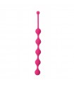 Chapelet Anal Silicone Rose - boules anales - gay shop