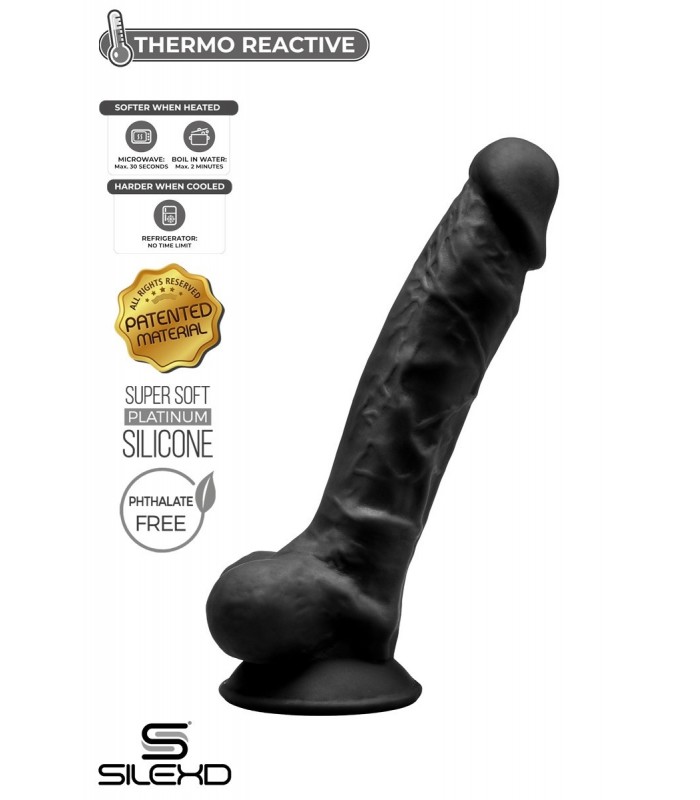 Gode Réaliste SilexD 18x3,8cm Modèle 1 - 7"