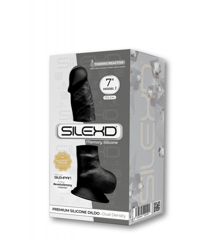 Gode Réaliste SilexD 18x3,8cm Modèle 1 - 7"