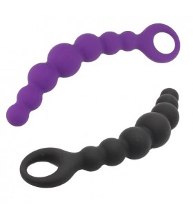 Chapelet Anal Silicone 19x3cm