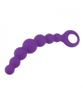 Chapelet Anal Silicone 19x3cm