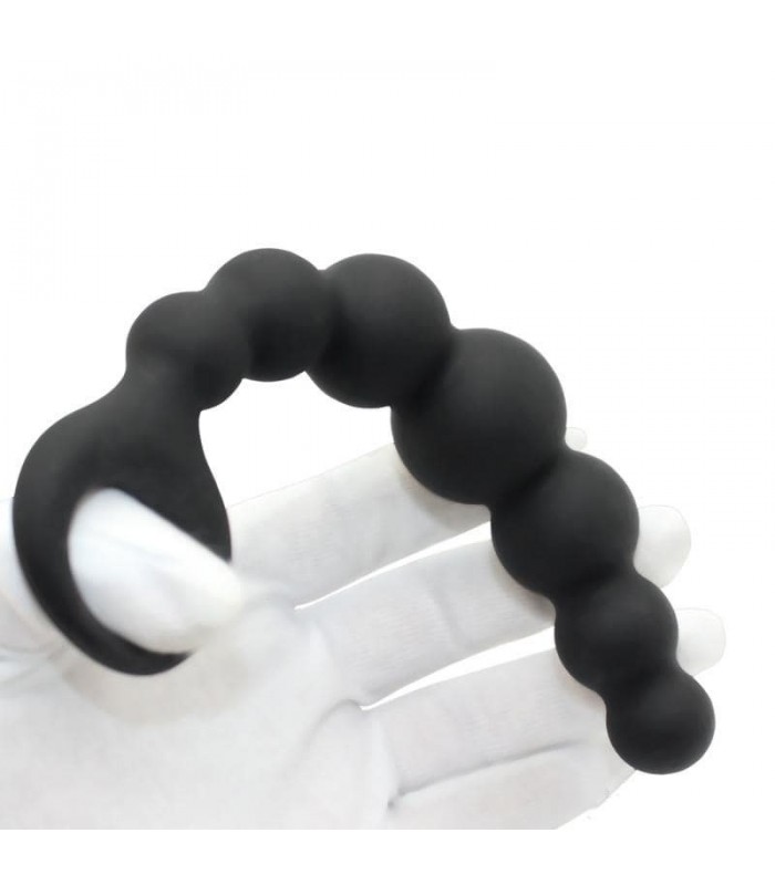 Chapelet Anal Silicone 19x3cm