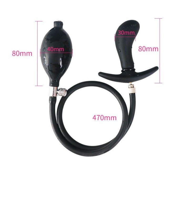 Plug Anal Gonflable Inflate Prostate 12cm