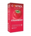 Préservatif Arôme Fraise Control x12