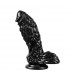Gode Dragon Noir RealFire 5,3cm de diamètre gay shop