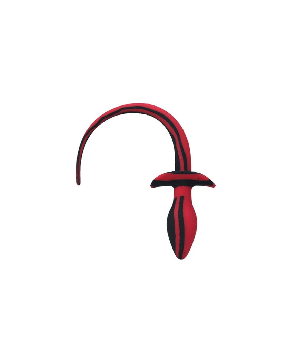 Plug Queue Chien Silicone Bicolore