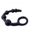 Chapelet Anal Silicone Black Mont