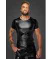 T-Shirt Moulant Wetlook Noir