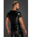 T-Shirt Moulant Wetlook Noir - Noir Handmade - Vestiaire Gay Shop