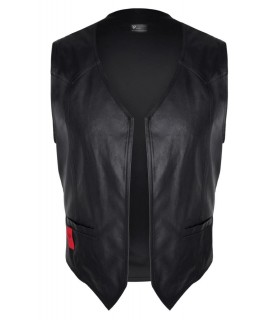 Gilet Boléro en Wetlook Noir - vestiaire gay shop
