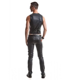 Gilet Boléro en Wetlook Noir - vestiaire gay shop