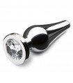 Bijou Anal White Diamond - plug anal bijou en métal - gay shop