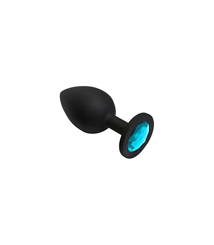 Plug Anal Silicone Bijou Turquoise - bijou anal gay shop