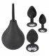 Coffret Plug Anal et Douche Black Velvets
