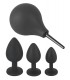 Coffret Plug Anal et Douche Black Velvets