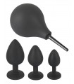 Coffret Plug Anal et Douche Black Velvets