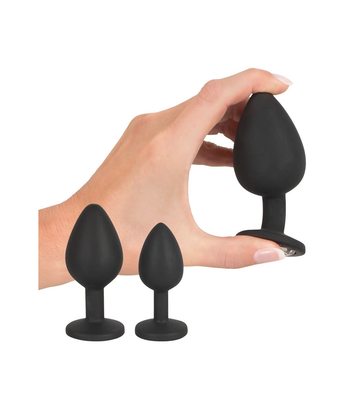 Coffret Plug Anal et Douche Black Velvets