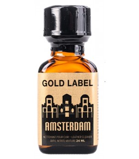 Poppers AMSTERDAM GOLD LABEL 24ml - sextoy gay - gay -shop - sexeshop gay
