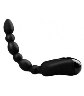 Chapelet Anal Vibrant en Silicone 17x2,7cm