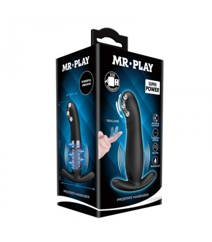 Stimulateur Prostate Effet Doigté Mr Play 11x3,5cm