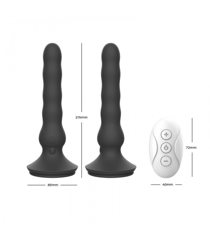 Plug Anal Vibrant et Ondulant