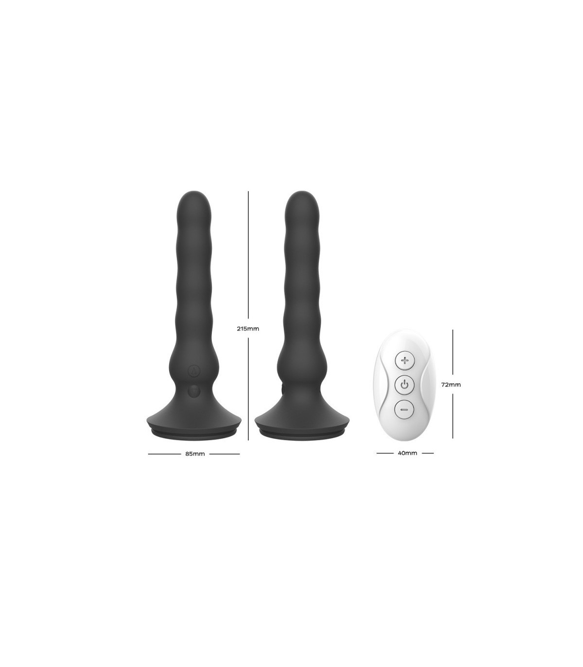 Plug Anal Vibrant et Ondulant