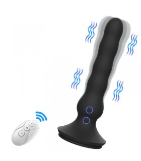 Plug Anal Vibrant et Ondulant