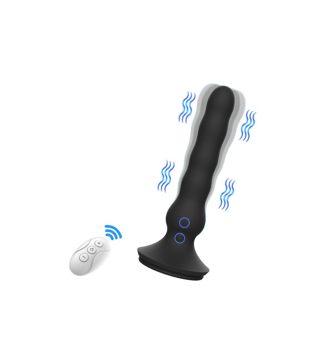 Plug Anal Vibrant et Ondulant