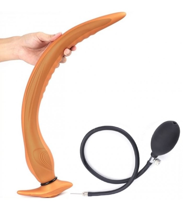 Long Plug Anal Gonflable 37x4,5cm
