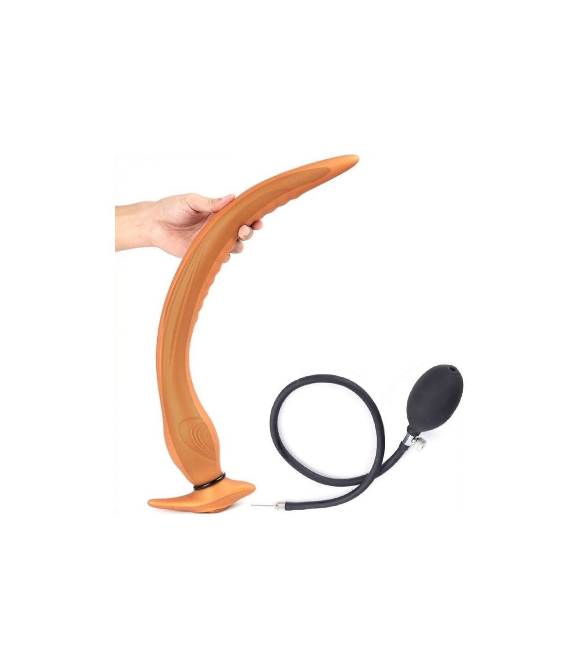 Long Plug Anal Gonflable 37x4,5cm