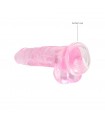 Gode Jelly Ventouse 19x4cm