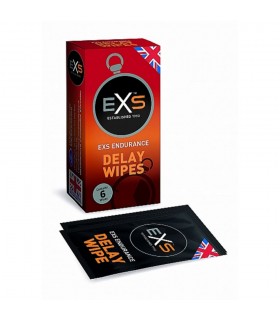 Lingette performance gay Exs Delay Wipes