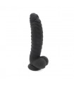 Gode Silicone Noir 22x4,5cm