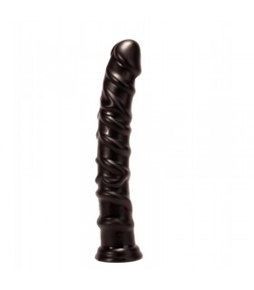 Gode Noir Kerwin 30x5,3cm - gode gay de qualité