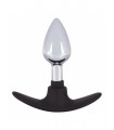 Plug Anal en Métal Base Silicone