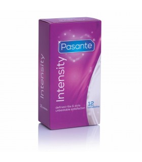 Préservatif texturés Intensity x12 - gay shop