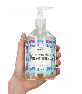 Lubrifiant Eau Slide Your Pole in my Hole 500ml Lubrifiant Eau Slide Your Pole in my Hole 500ml