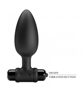 Plug Vibrant Vibra Butt Plug 9x3,8cm