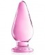 Plug Anal en Verre Rose 5cm - sexshop gay shop