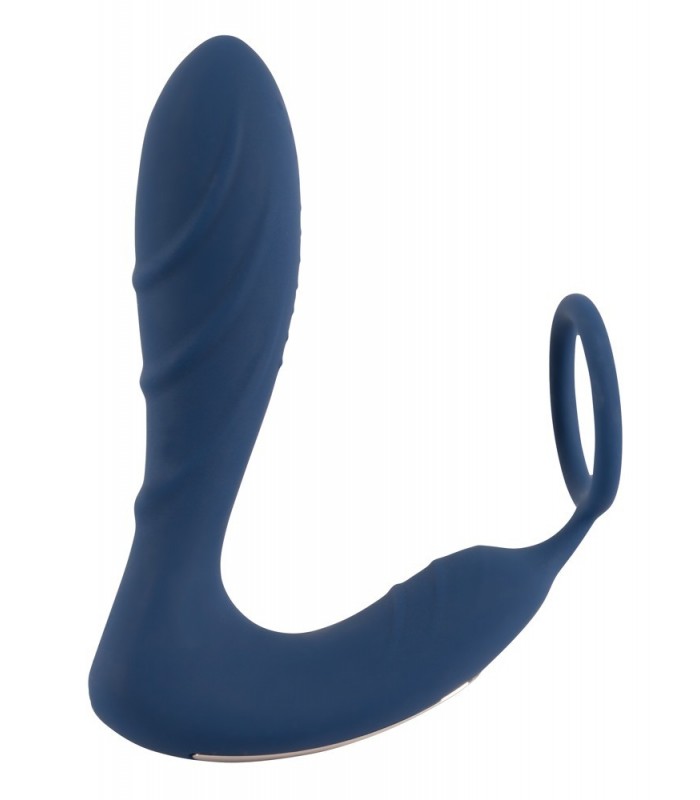 Stimulateur Prostate Vibrant à Cockring - gay shop