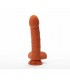 Dildo Anal Silicone Pleasure 22x4cm
