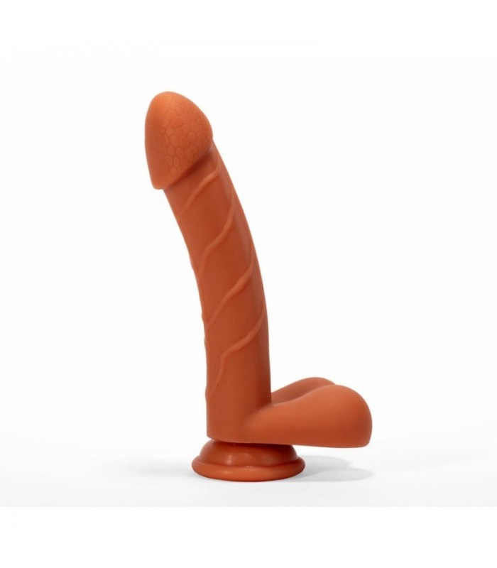 Dildo Anal Silicone Pleasure 22x4cm