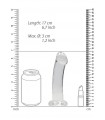 Gode Anal Dick Crystal Lisse 17x3cm